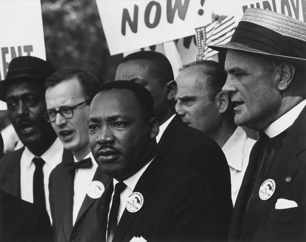 Martin Luther King Jr, doğduğunuz yılın en ateşli ünlüsü