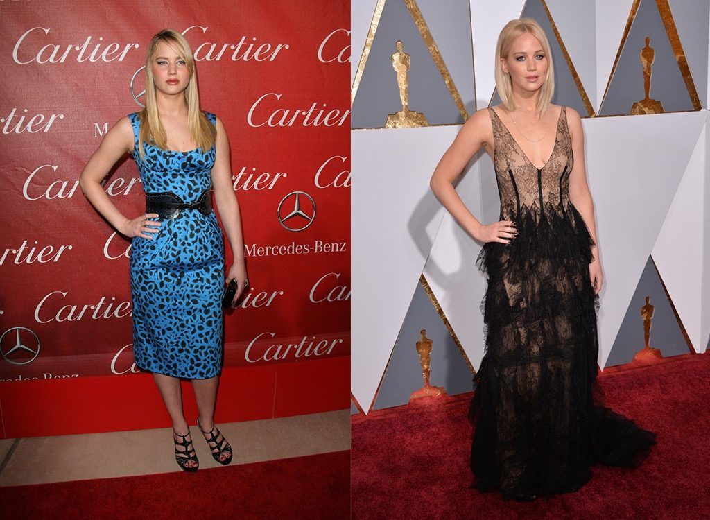 Ewolucja stylu Jennifer Lawrence