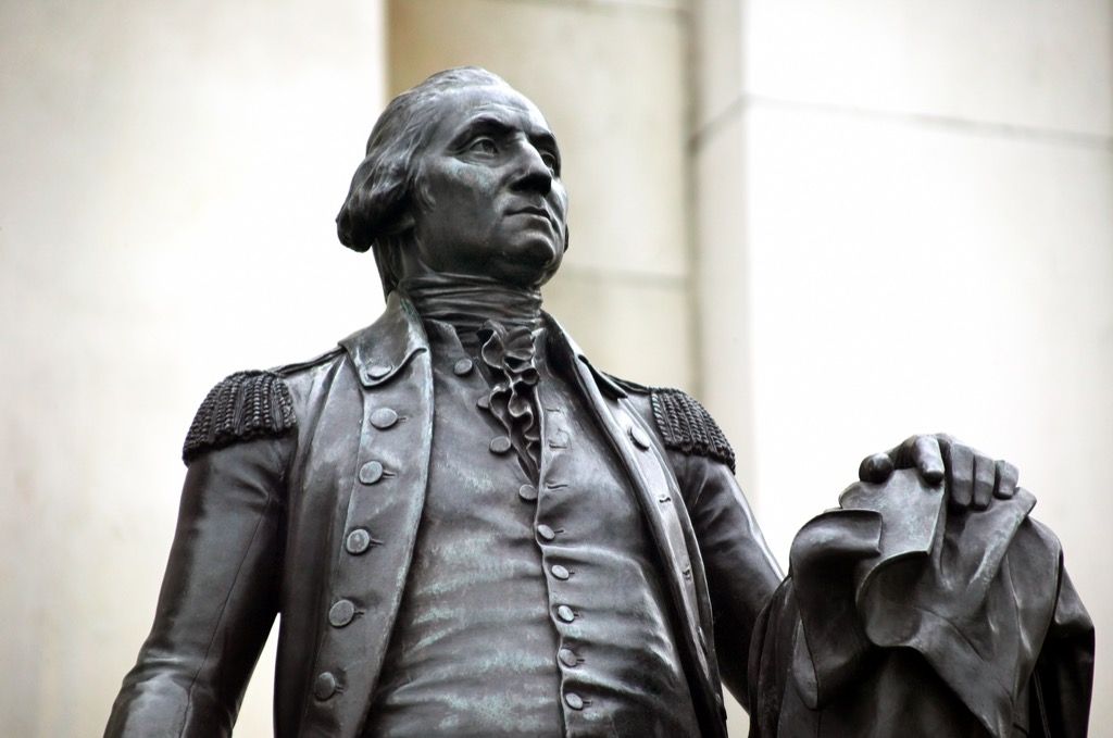 Zakládající otec a prezident George Washington