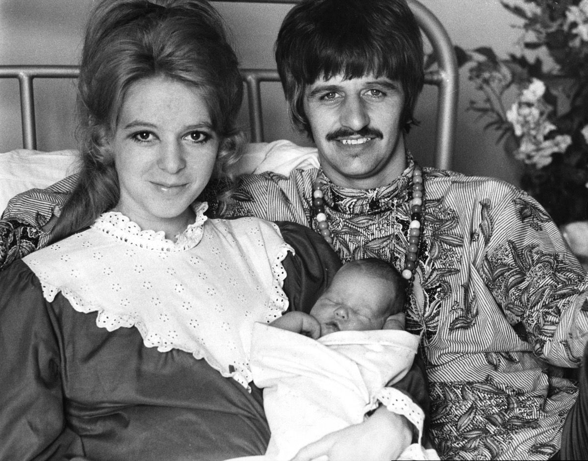 Ringo Starr ja Maureen Cox