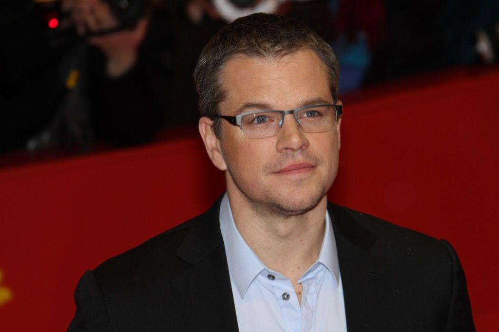 consells anti envelliment de celebritats de Matt Damon