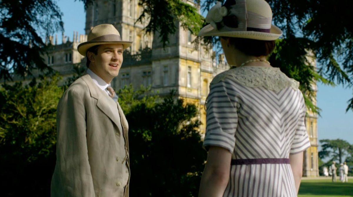 Dan Stevens în Downton Abbey