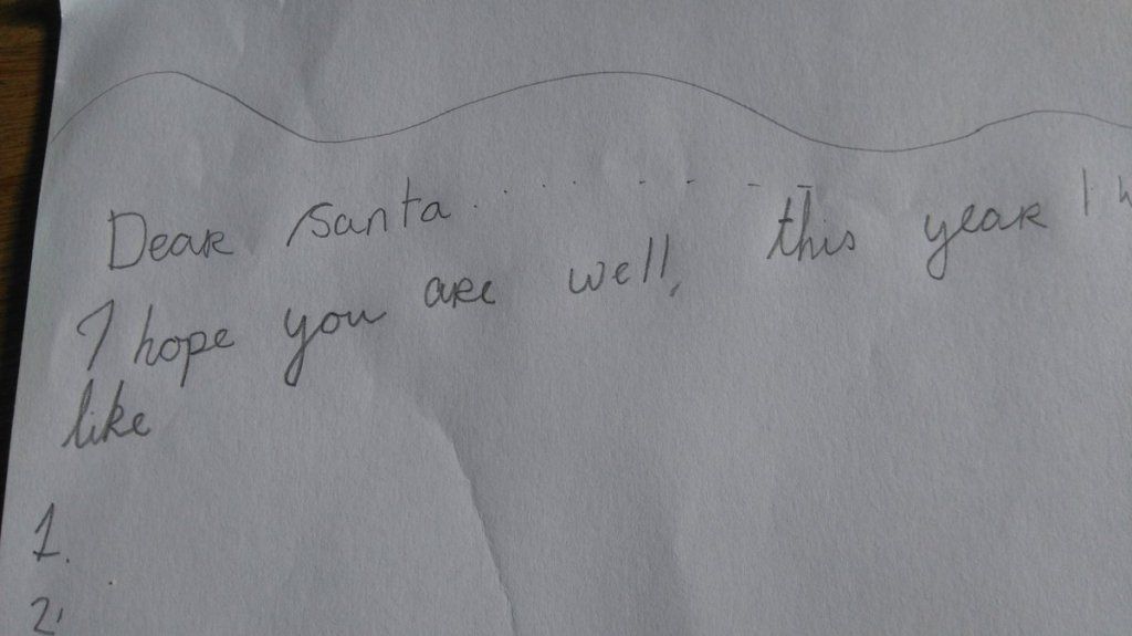 Бренда Фроули писмо на Санта