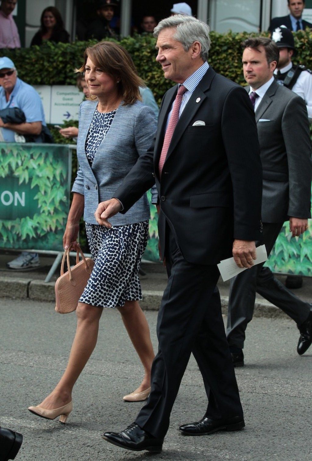 Carole และ Michael Middleton Kate Middleton
