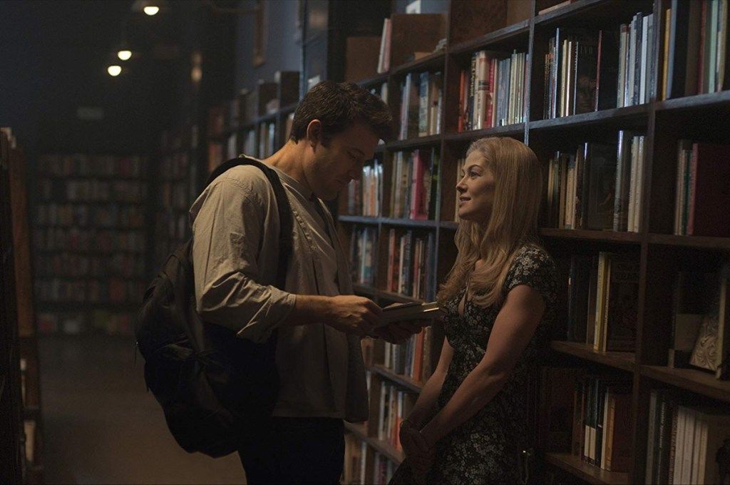 Ben Affleck ja Rosamund Pike menneisyydessä (2014)