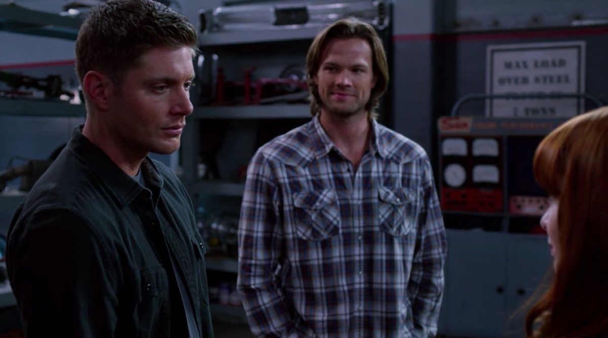 Jensen Ackles y Jared Padalecki en Sobrenatural