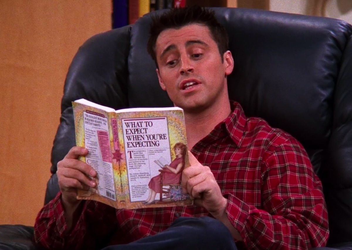 Matt LeBlanc เป็น Joey Tribbiani ในเรื่อง Friends