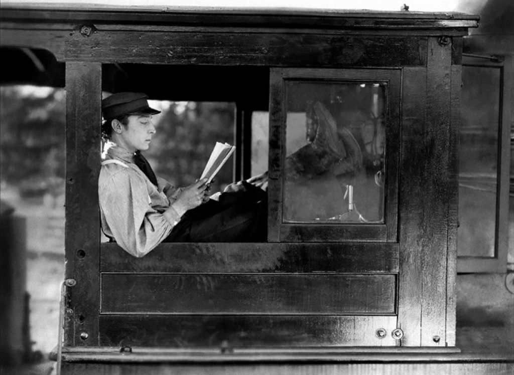 Buster Keaton vuonna The General (1926)