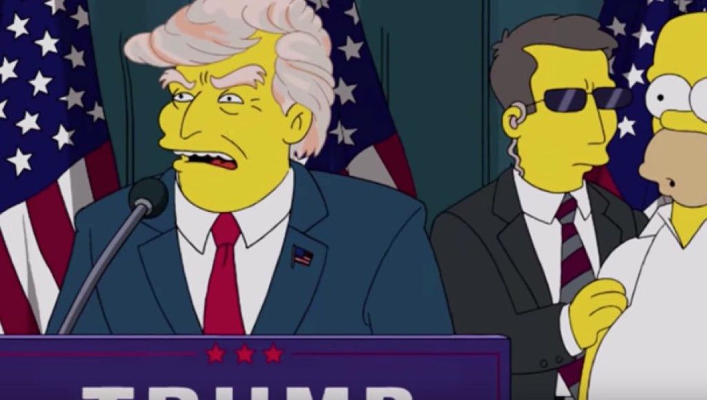 Simpsonovi televízne programy predpovedali budúcnosť