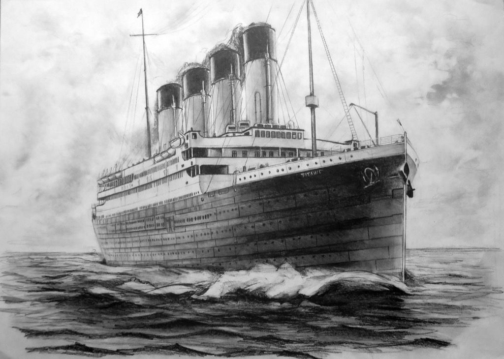 Titanic skica