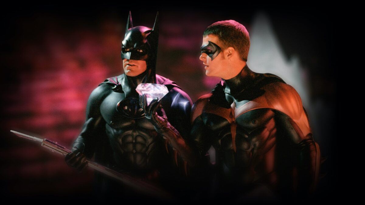 George Clooney Batman ve Chris O olarak