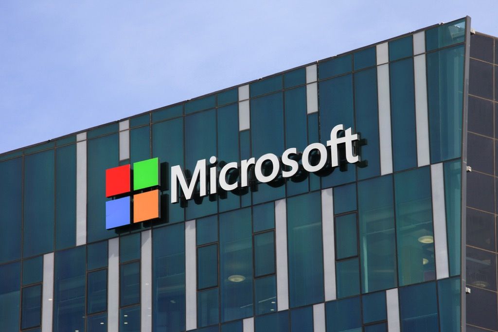 „Microsoft“ logotipas