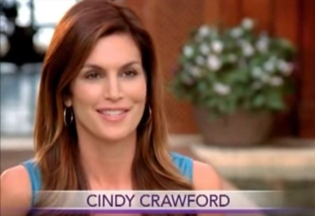 cindy crawford beauty commercial, celebrity infomercial