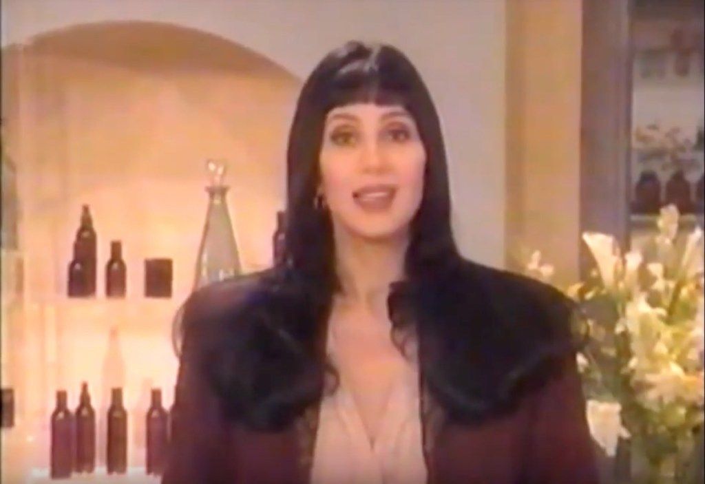 Cher, реклама знаменитостей, рекламный ролик знаменитостей