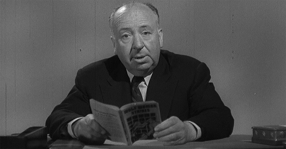 Alfred Hitchcock presenterer