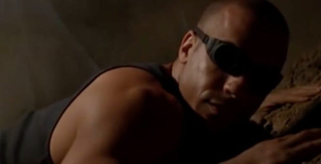 Pitch Black Vin Diesel בדיחות בסרטים לא קומיים