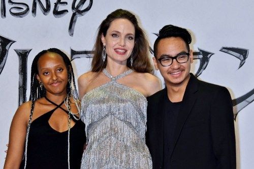 Zahara Jolie-Pitt, Angelina Jolie i Maddox Jolie-Pitt