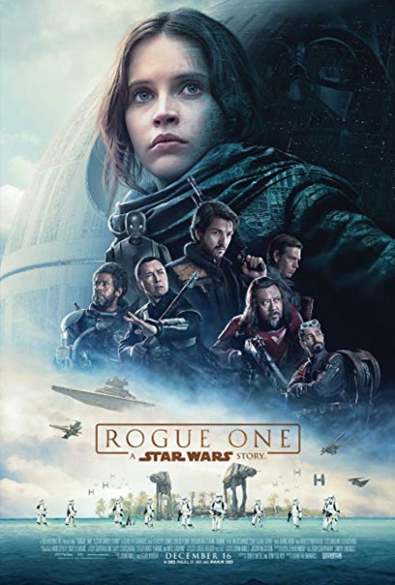 Rogue One a Star Wars Story Movie Poster {Srečni nadomestni zaključki filma}