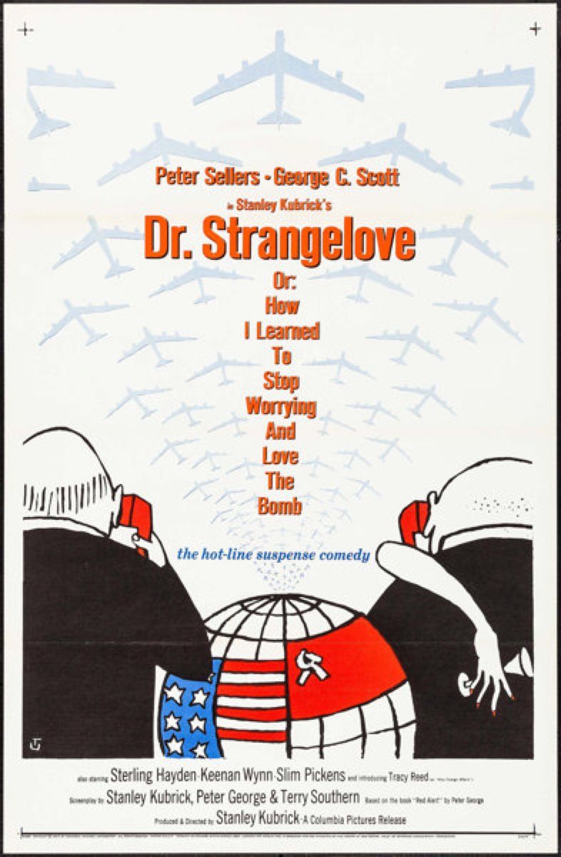 Phim Dr. Strangelove {kết thúc phim thay thế vui vẻ}