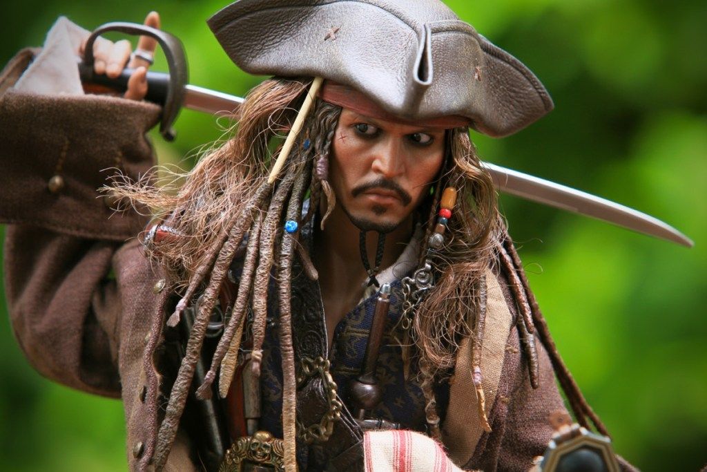 Johnny Depp pirates del Carib