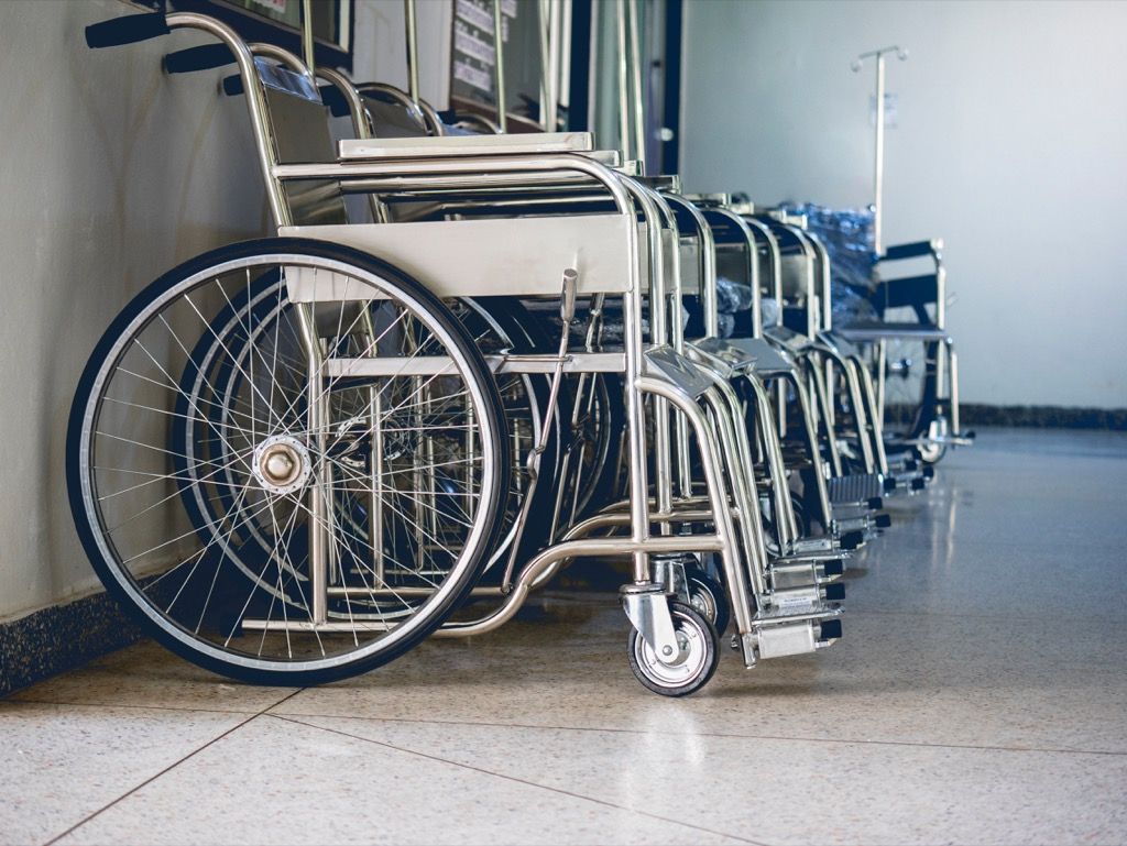 Haigla ratastoolid