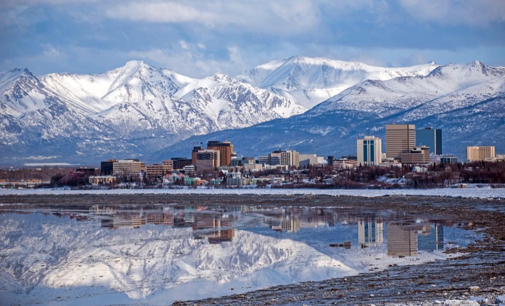 Anchorage, las ciudades más borrachas, las ciudades más felices