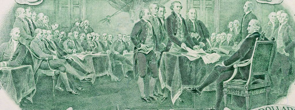Padres fundadores que firman la constitución Estudios cívicos