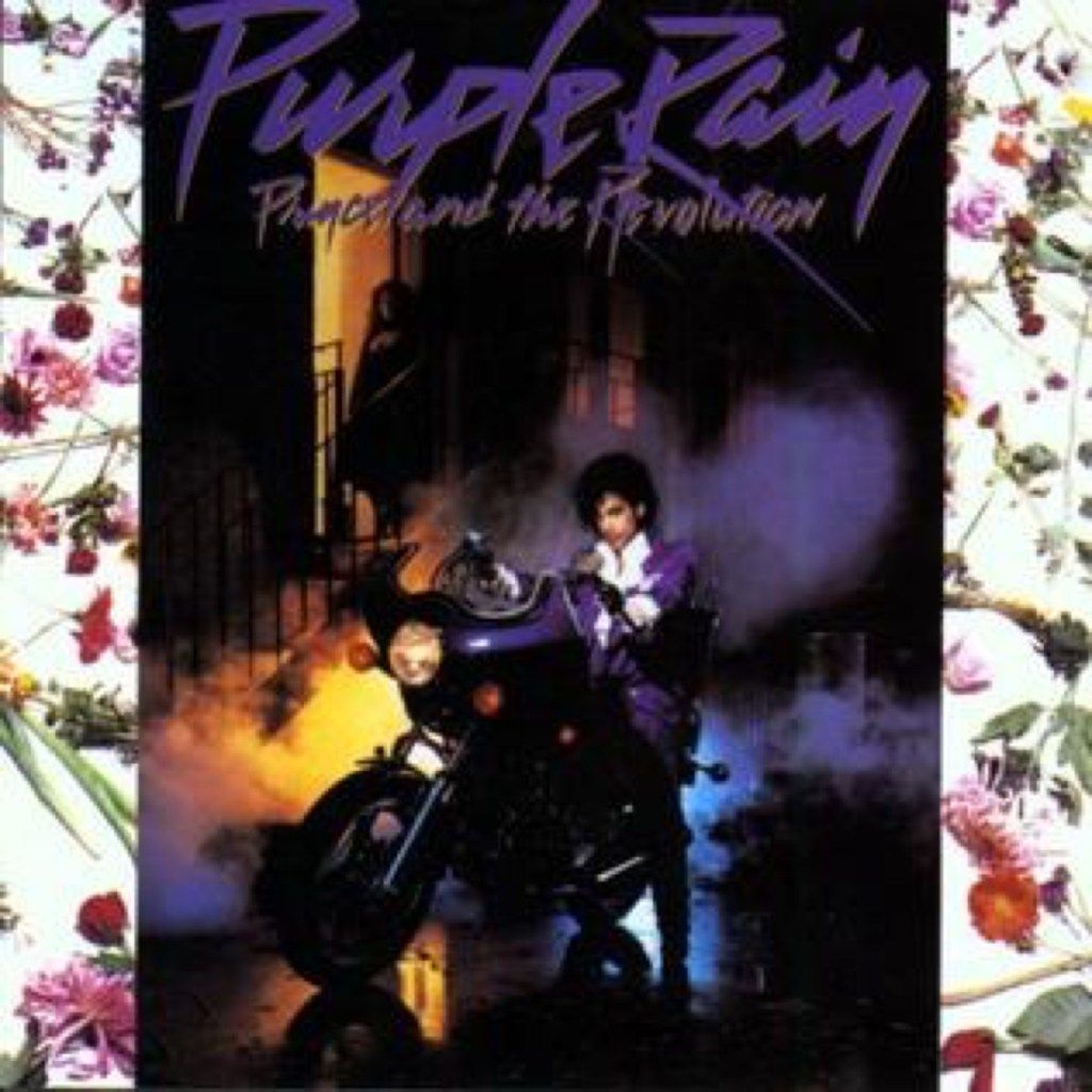 capa do álbum da chuva roxa, príncipe, fatos de 1984