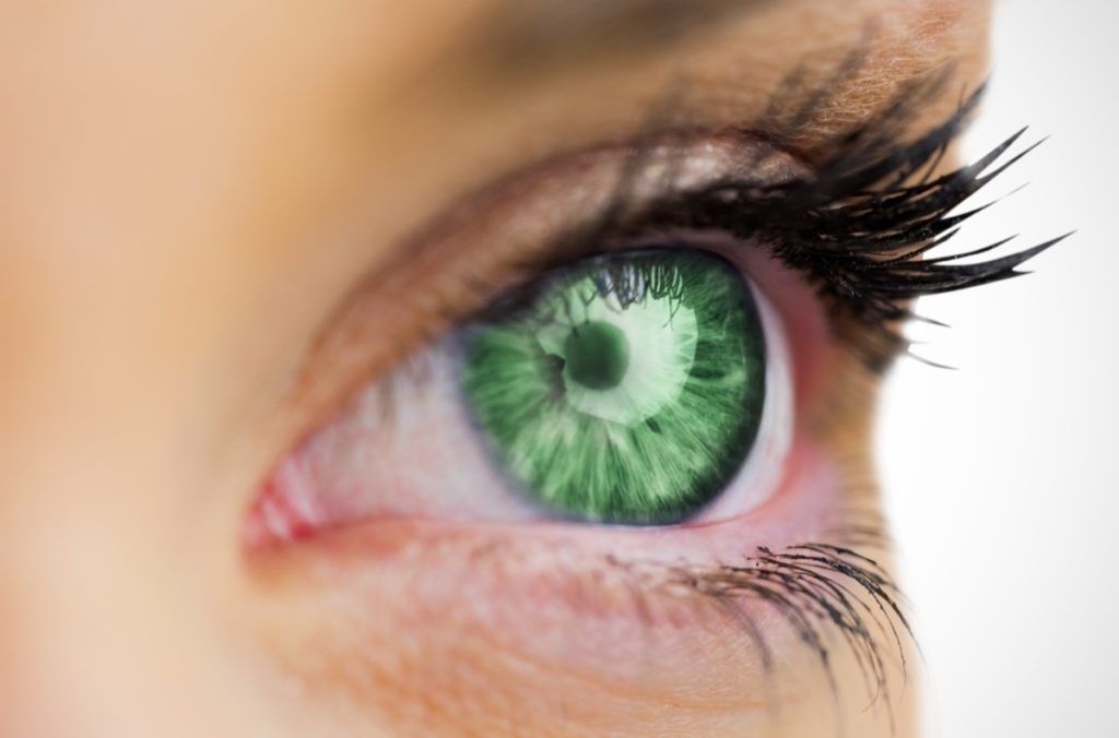 Žena zelenih očiju