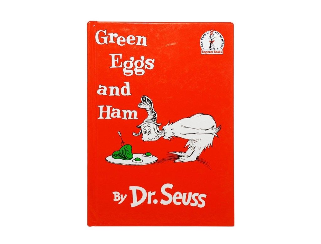 Tiến sĩ Seuss cuốn sách Green Eggs and Ham