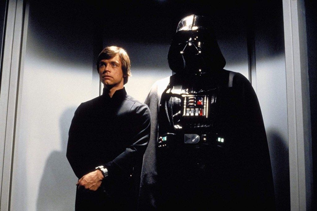 Luke Skywalker ja Darth Vader, jedien paluu