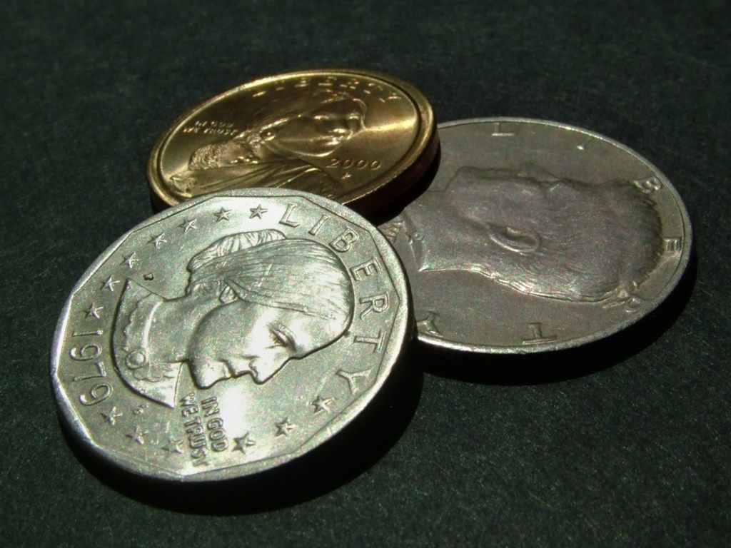 монета долар на Сюзън Б Антони, пари на САЩ, постижения на жените