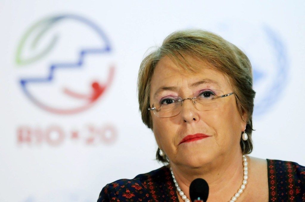 chiles president michelle bachelet, kvinnelige prestasjoner