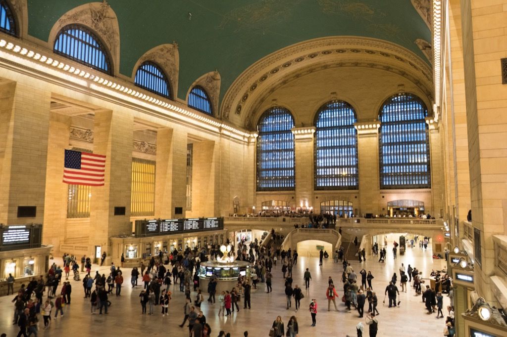 Grand Central Station w Nowym Jorku, co rząd ukrywa