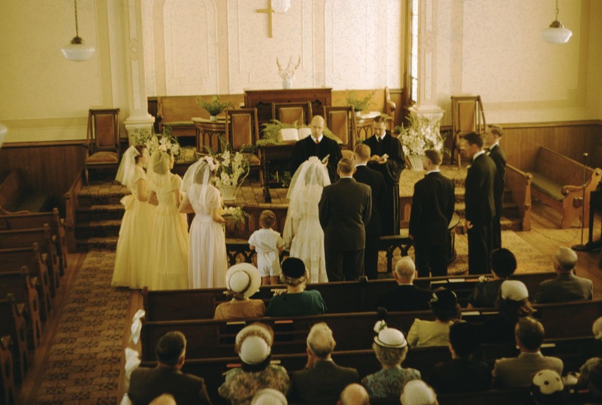 Así eran las bodas hace 50 años