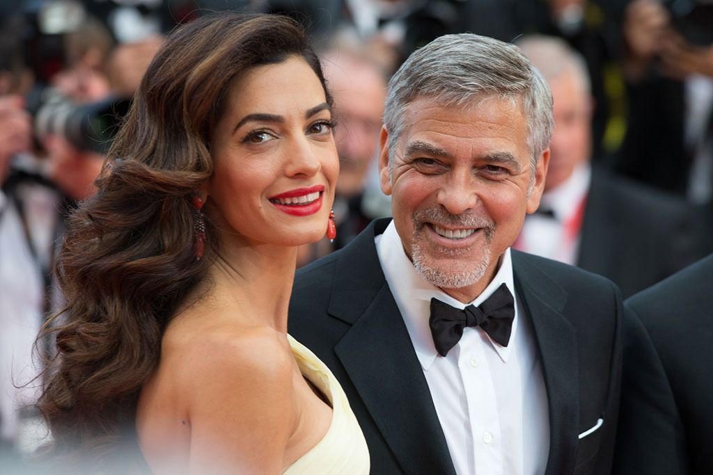 Джордж Клуни и Амал Клуни