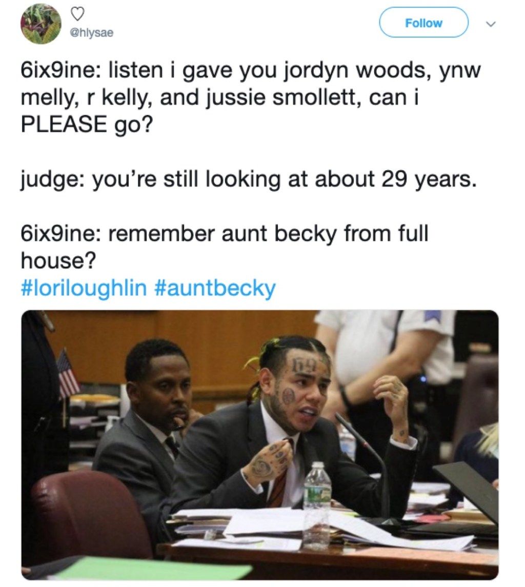 „6ix9ine snitching“, 2019 m