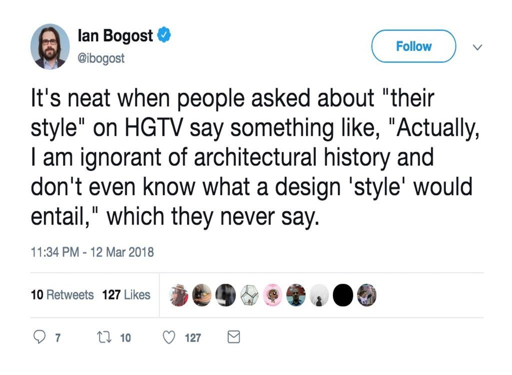 HGTVアーキテクチャおかしな家のデザインショーのジョーク