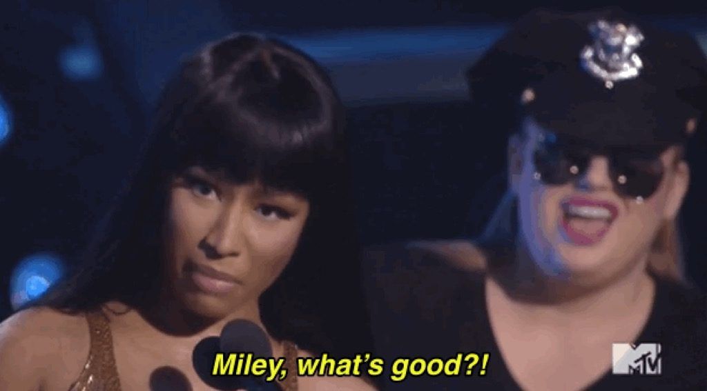 Nicki Minaj i govedina Miley Cyrus