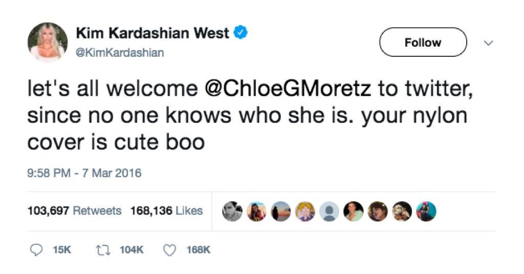 Kim Kardashian na Twitteru vrijeđa Chloe Grace Moretz