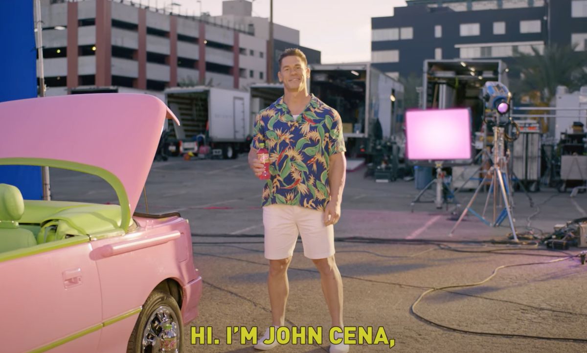John Cena super kausi reklaam
