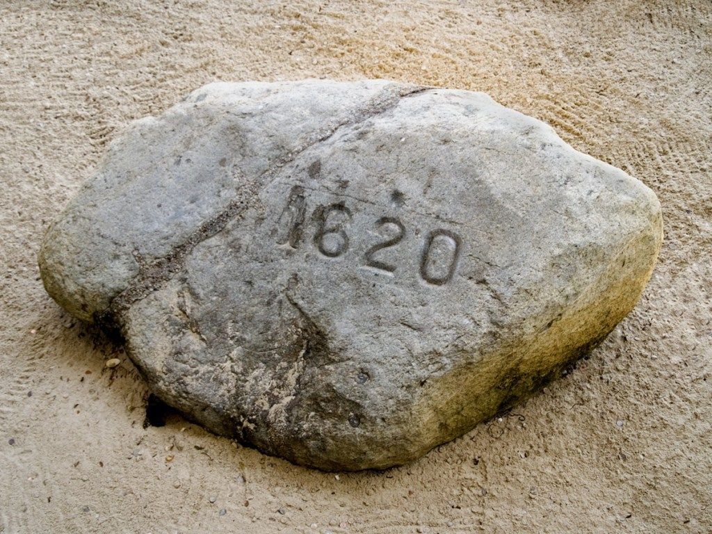plymouth rock 1620. gads