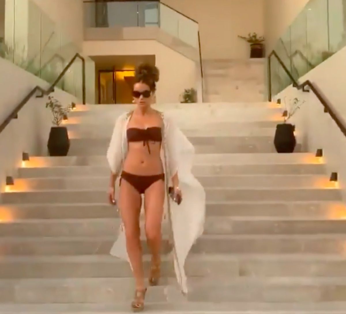 Kate Beckinsale i bikini på Instagram