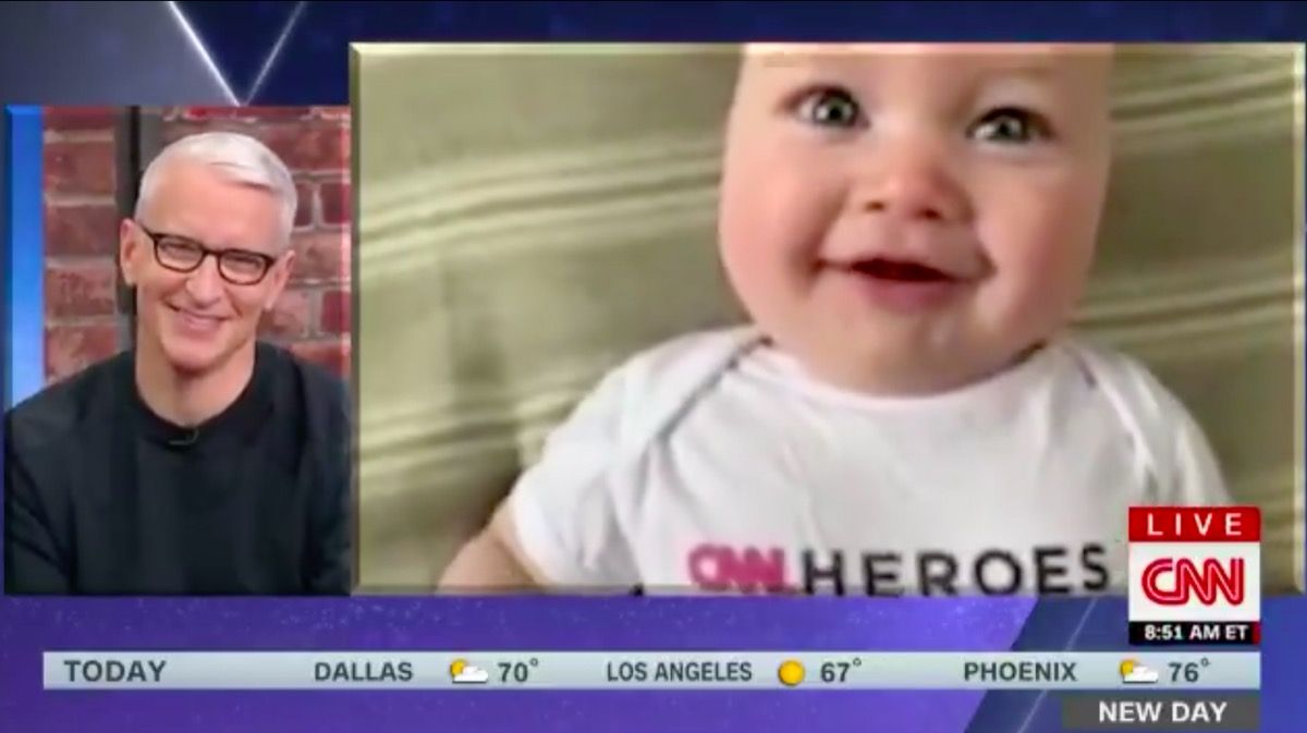 Anderson Cooper condivide il video del figlio Wyatt Cooper
