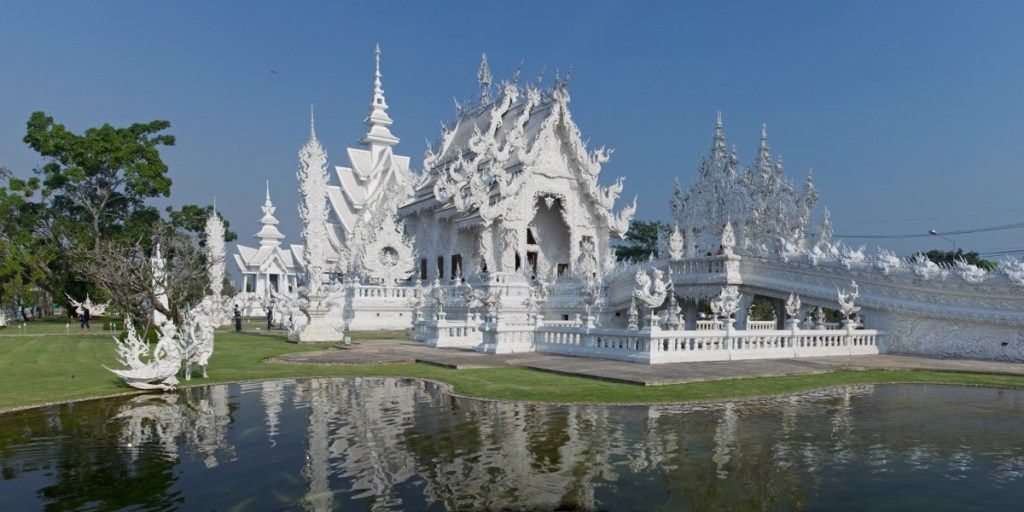 Wat Rong Khun Pribadong Pag-aari ng Mga Landmark