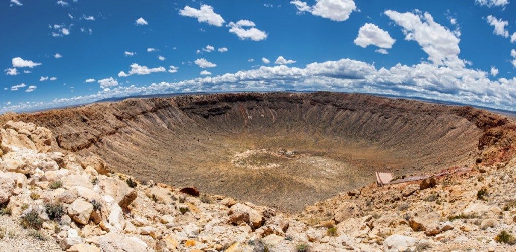 Метеорен кратер Частни забележителности