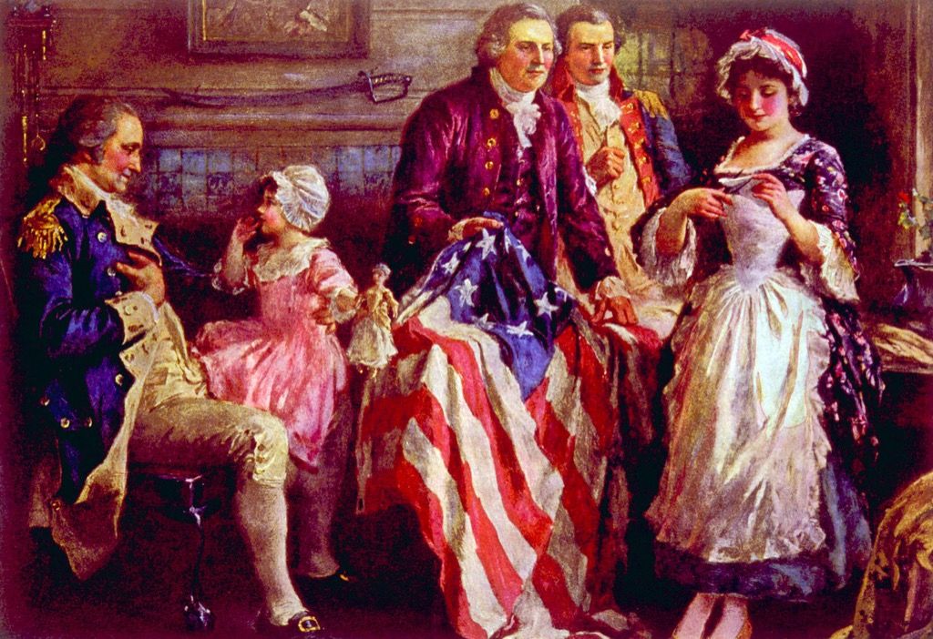 Betsy Ross y la bandera