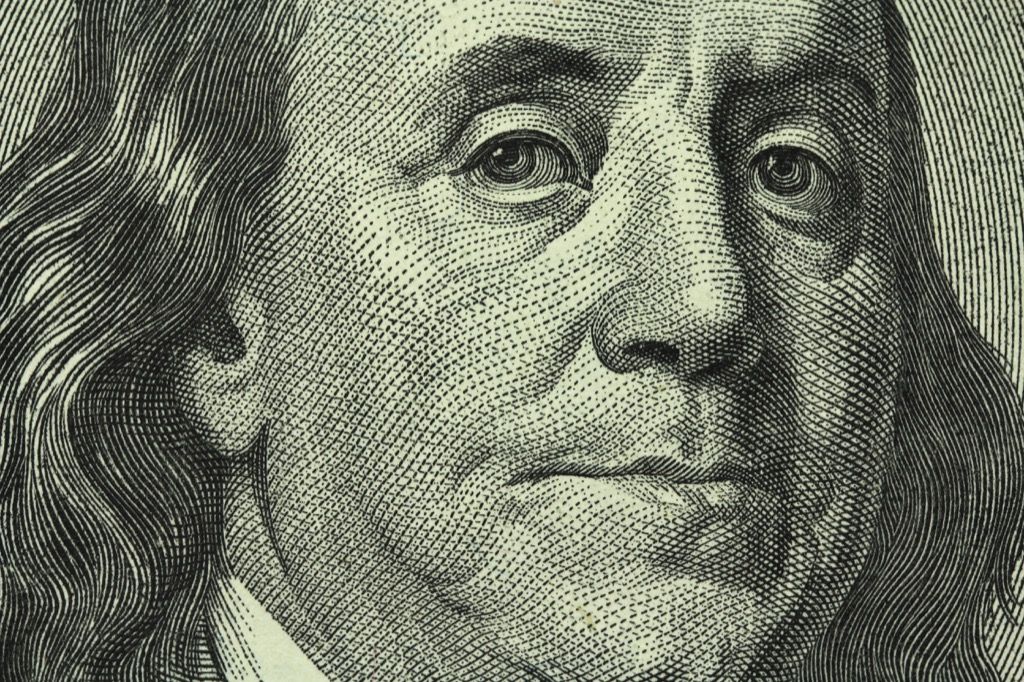 Padre fundador Benjamin Franklin