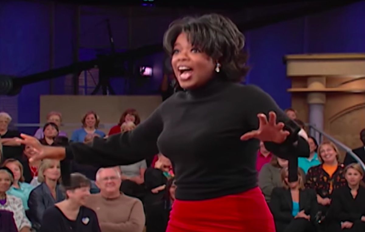 Oprah recuerda el momento más embarazoso de toda su carrera
