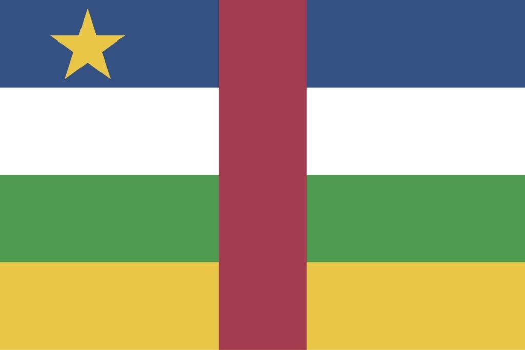 Kesk-Aafrika vabariigi lipp
